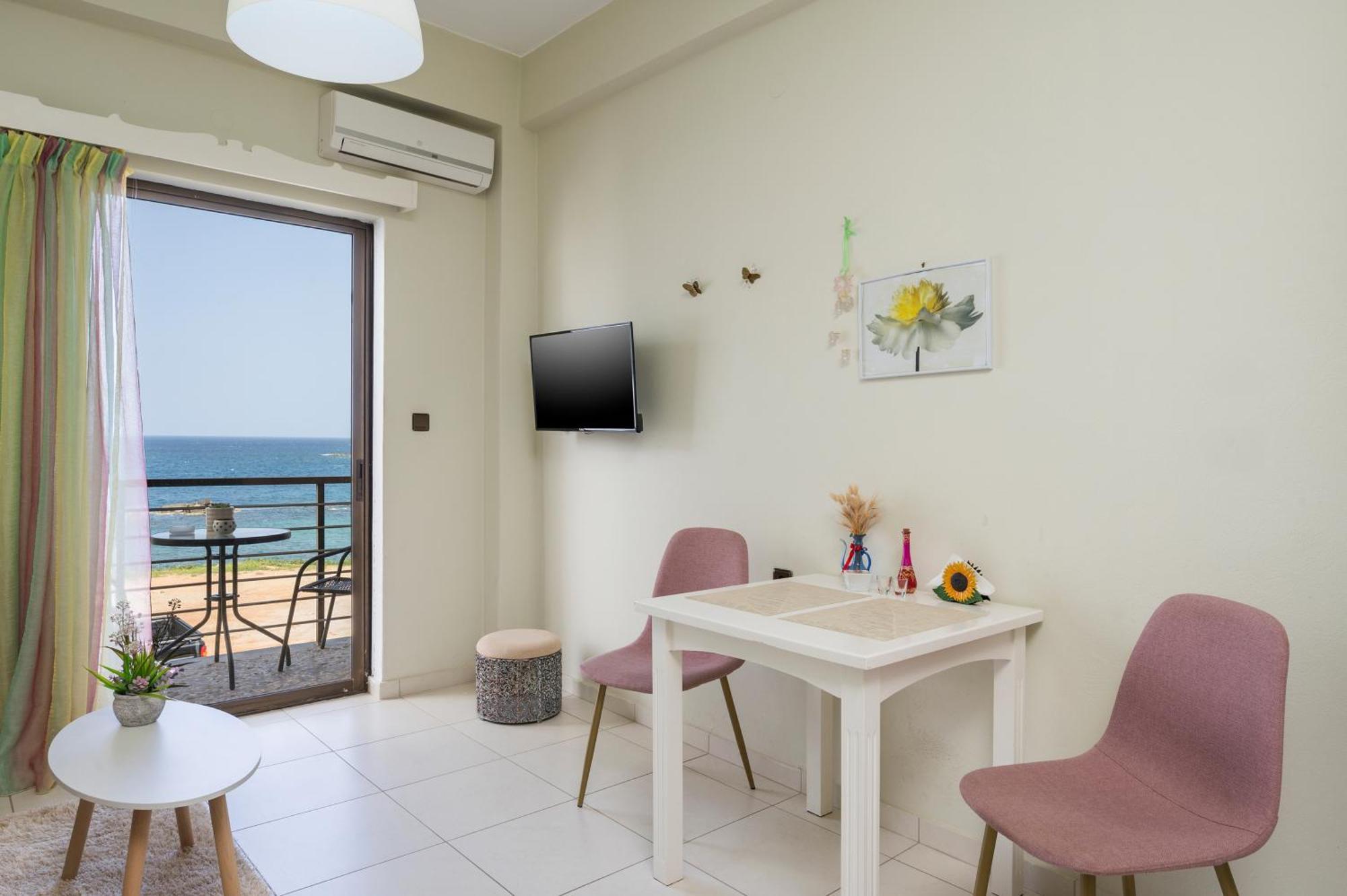 Elita Beachfront Chania  Buitenkant foto