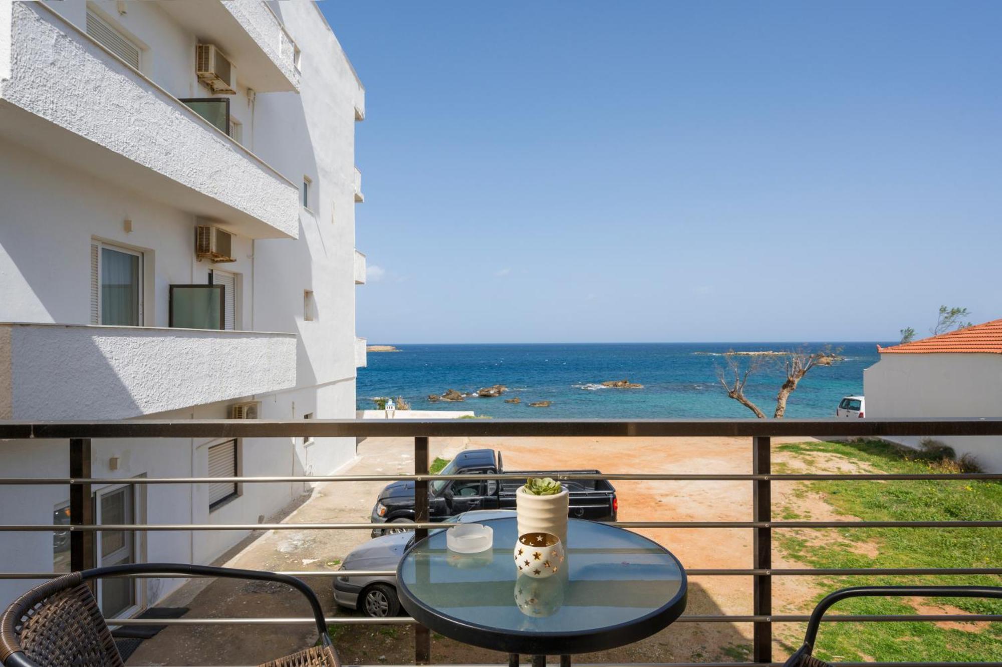 Elita Beachfront Chania  Buitenkant foto