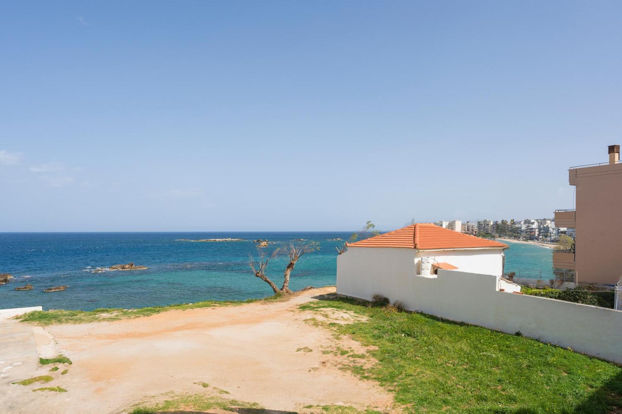 Elita Beachfront Chania  Buitenkant foto