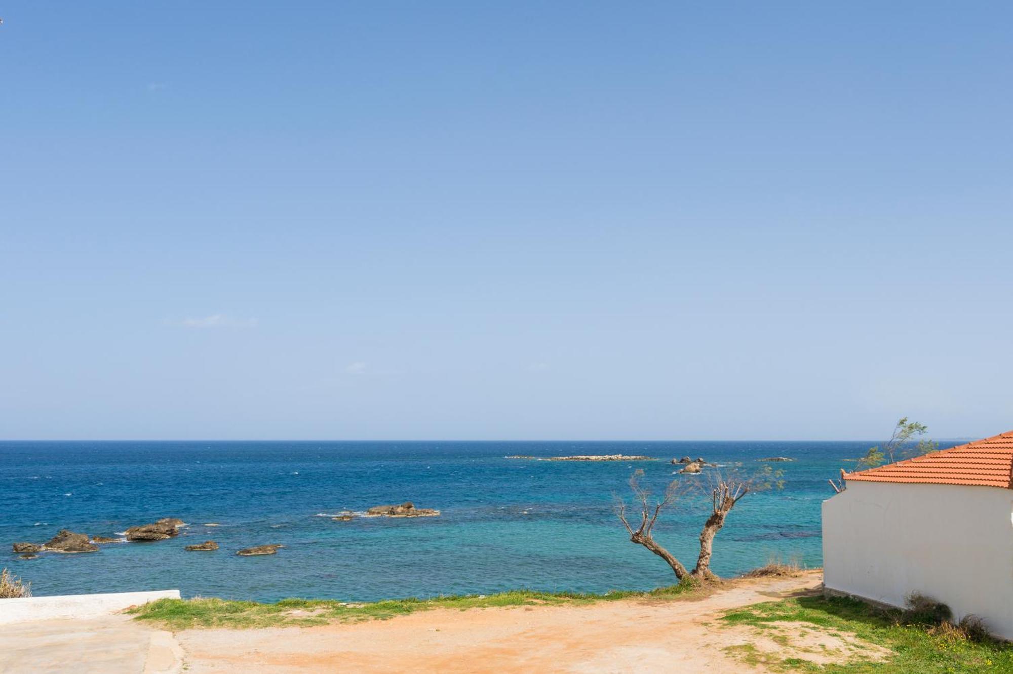 Elita Beachfront Chania  Buitenkant foto